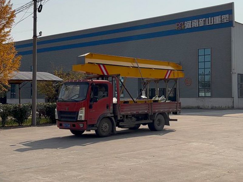 电动单梁起重机 LDE16+5t-6.7m 制作完成  装车发出