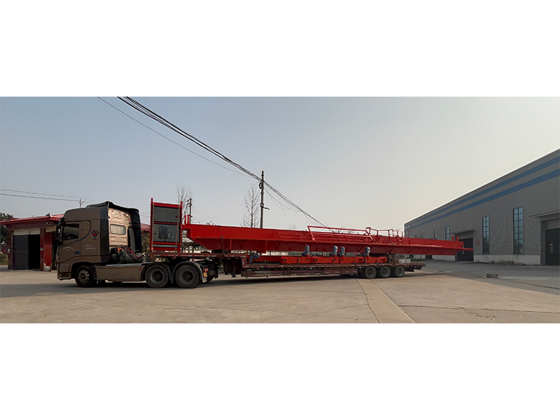 葫芦双 LHC10+10t-22.3m 制作完成  装车发出