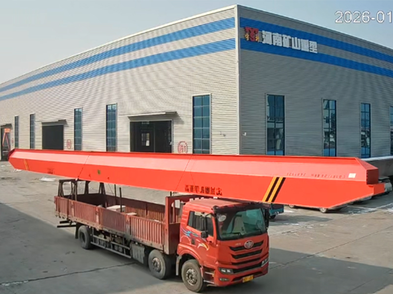 电动单梁起重机 LD10t-26.66m 制作完成 装车发出