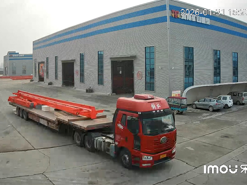 电动葫芦门式起重机 MHxh3t-17m 制作完成  装车发货